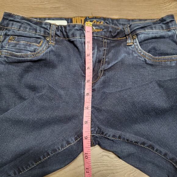 KUT From The Kloth Jeans Women 6 Blue Lucille Skinny Denim Stretch Distressed - Picture 7 of 9